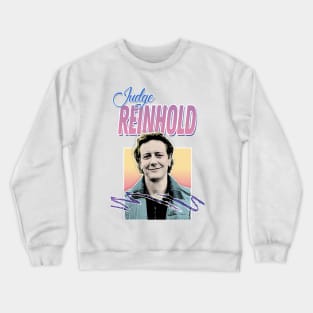 Judge Reinhold 80s Aesthetic Fanart Design Crewneck Sweatshirt